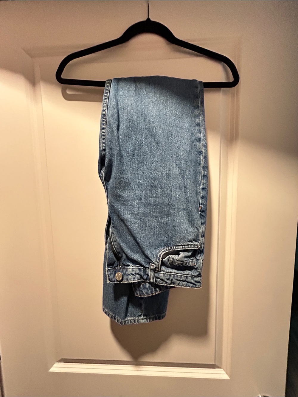 Envii Medium Wash Straight Leg Blue Jeans Denim